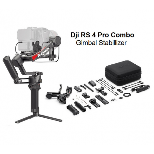 Dji RS 4 Pro Combo - Gimbal Stabilizer New Original